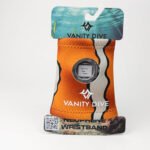 Neoprene Wristband Clownfish packaging vista delantera Imagen del packaging con la Neoprene Wristband Clownfish, vista delantera