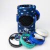 Imagen de la Neoprene Wristband Whaleshark Pro vista delantera con accesorios personalizar