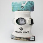 Neoprene Wristband White Pro packaging vista delantera Imagen del packaging con la Neoprene Wristband White Pro vista delantera