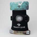 Neoprene Wristband Black Pro packaging vista delantera Imagen del packaging con la Neoprene Wristband Black Pro vista delantera