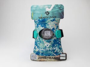 Imagen del packaging con la Neoprene Wristband Mediterranean Camo Pro vista delantera