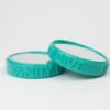 Fotografia del espejo de repuesto de la Neoprene Wristband Pro en color turquesa dos unidades vista frontal